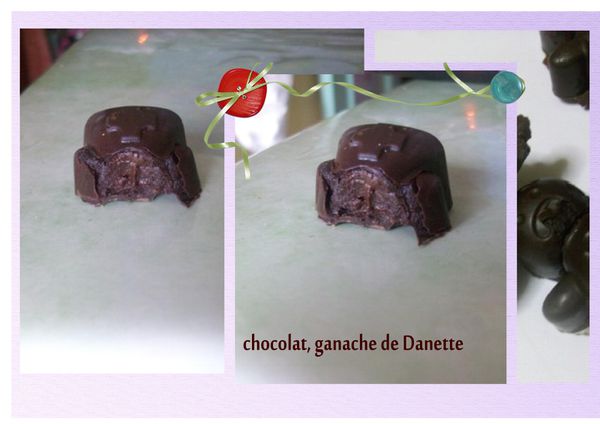 chocolat ganache de danette