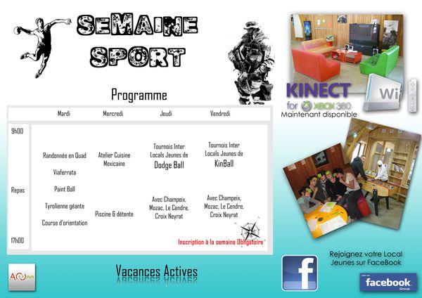Vacance Actives Verso