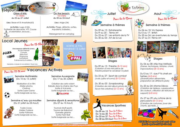 Plaquettes été 2012 Verso