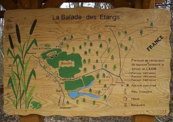panneau étangs de bonfol