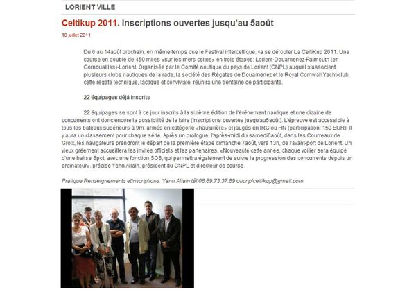 Télégramme 18 07 11