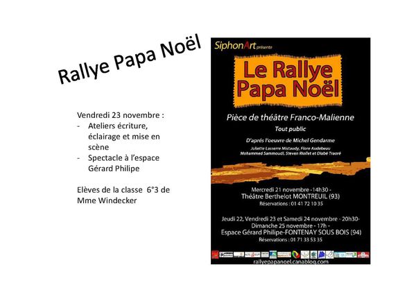Rallye Papa Noël 1