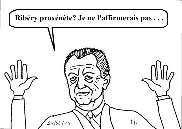 Ribéry proxénète, non bien sur
