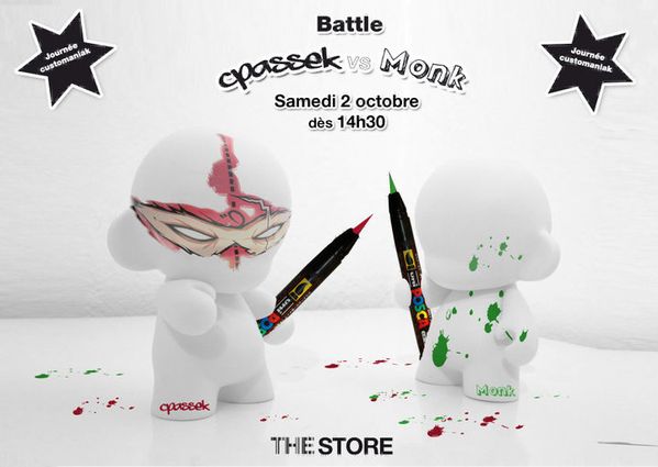 Battle Cpassek & Monk au The Store Battle Cpassek & Monk au The Store