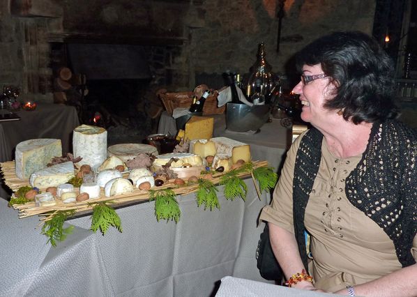 Moi et la table des fromages