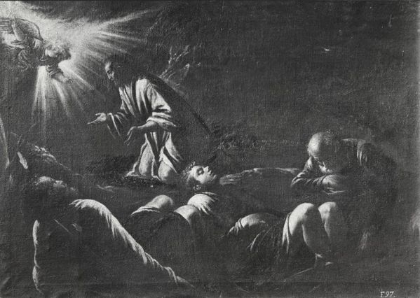 Francesco Bassano, Orazione di Cristo nell'orto di Gethsema