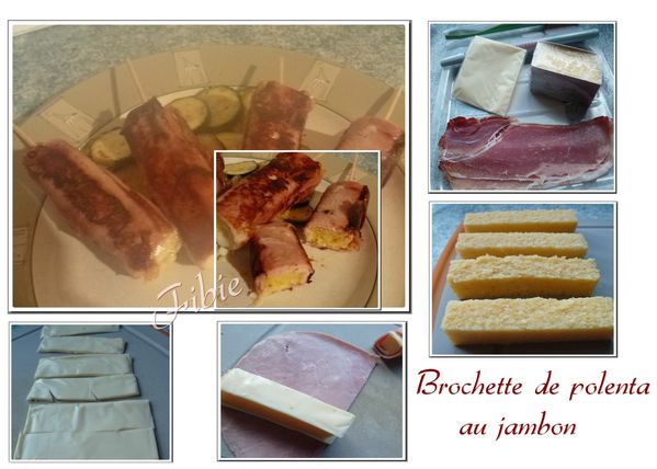 brochette polenta