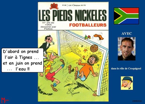 Les Pieds Nichelés en Afrique du Sud