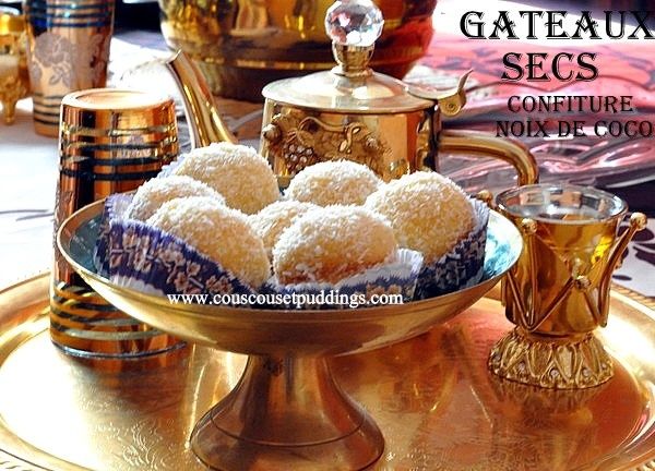 gateau algerien sec a la confiture