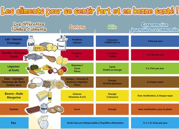 la nourriture équilibrée la nourriture équilibrée