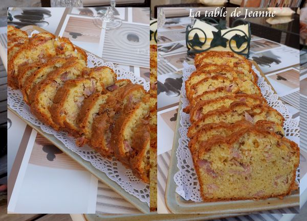 Cake jambon fromage