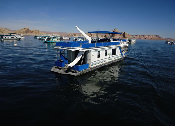Lake Powell - 15 - House boat