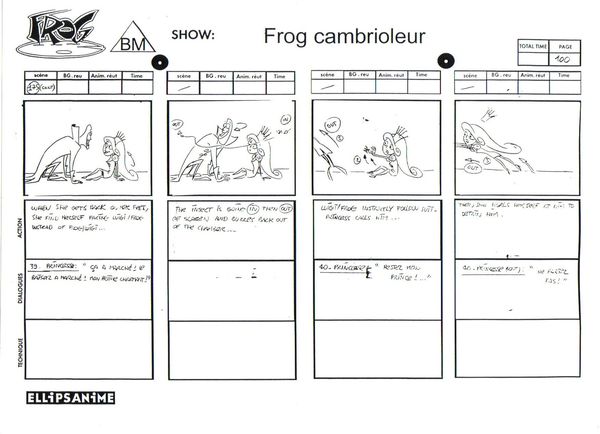 Frog cambrioleur P.100
