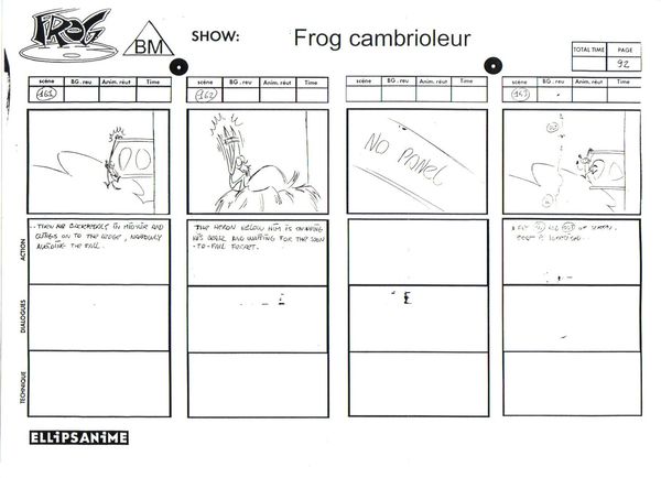 Frog cambrioleur P.92