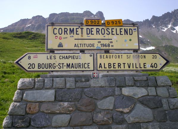 Le Cormet de Roselend.