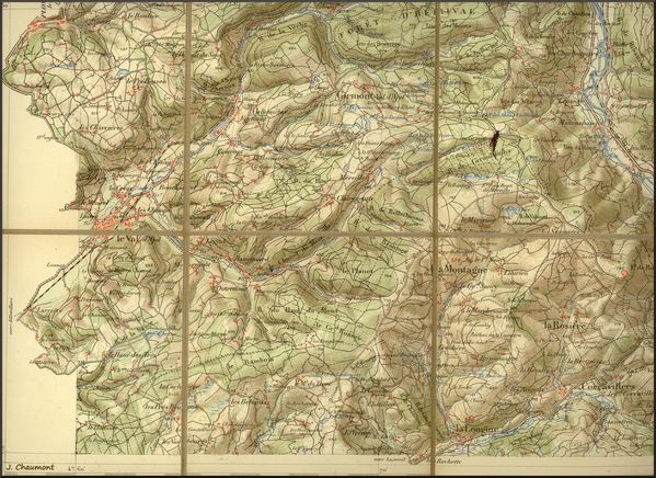 Val-d'Ajol Carte 1911