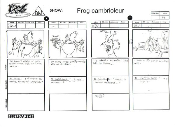Frog cambrioleur P.105