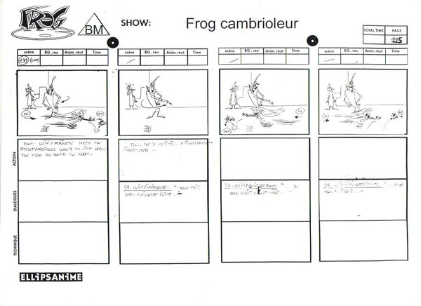 Frog cambrioleur P.115