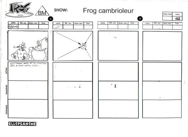 Frog cambrioleur P.122