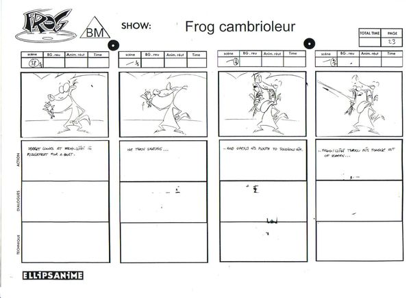 Frog cambrioleur P.23