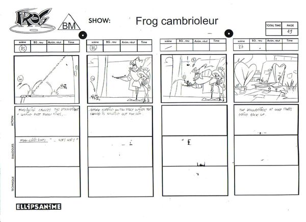Frog cambrioleur P.49