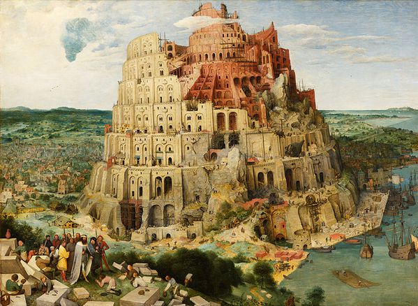 800px-Pieter Bruegel the Elder - The Tower of Babel %28Vien