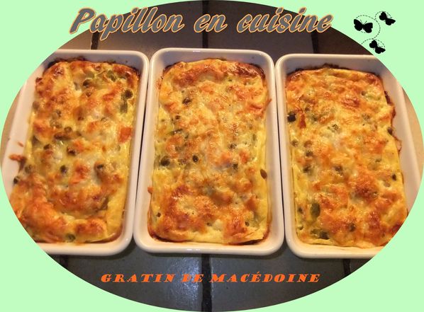 gratin de macédoine de légumes blog