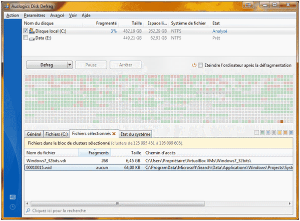 TÉLÉCHARGER DISK DEFRAG CLUBIC