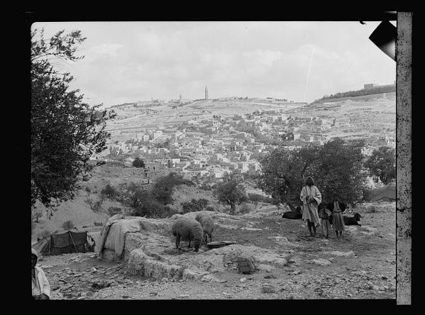 Jerusalem, Olivet, Mt. Zion, 1934