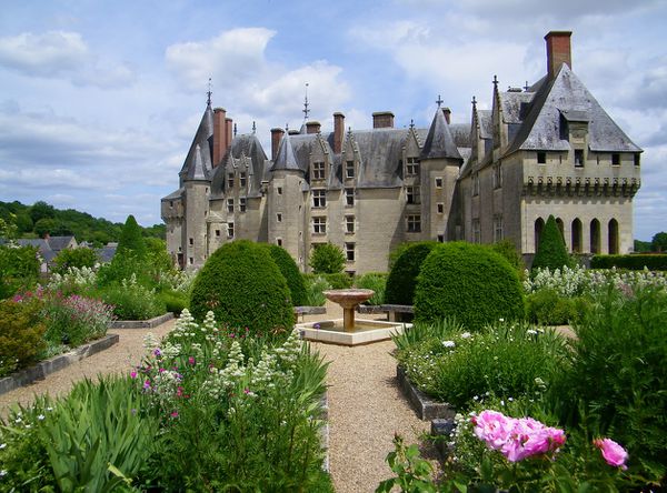 1700 Jardin d'inspiration médiévale, Château de Langeais