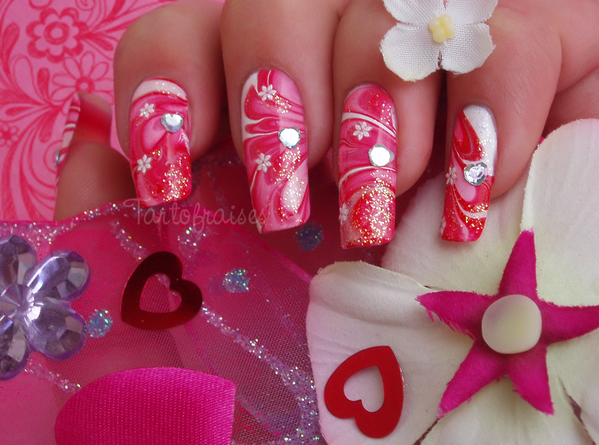 tartofraise nail art ongle vernis tartofraise nail art ongle vernis