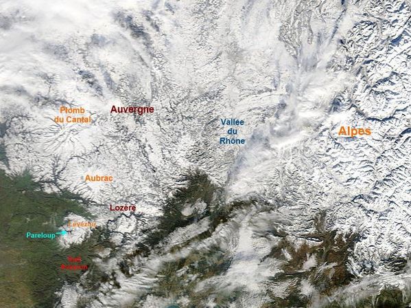 satellite neige lyon auvergne