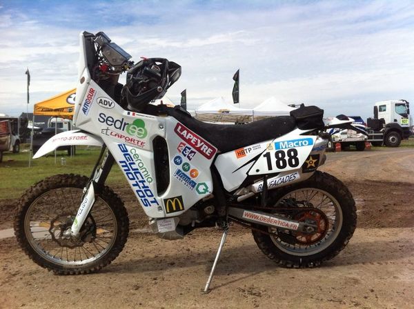 moto de côté
