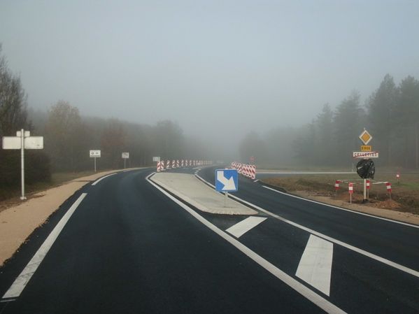 2011 12 01 Sortie nord de Cellettes