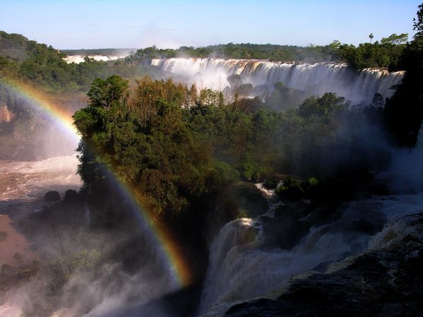 bresil Iguazu Cascade treck Sup5