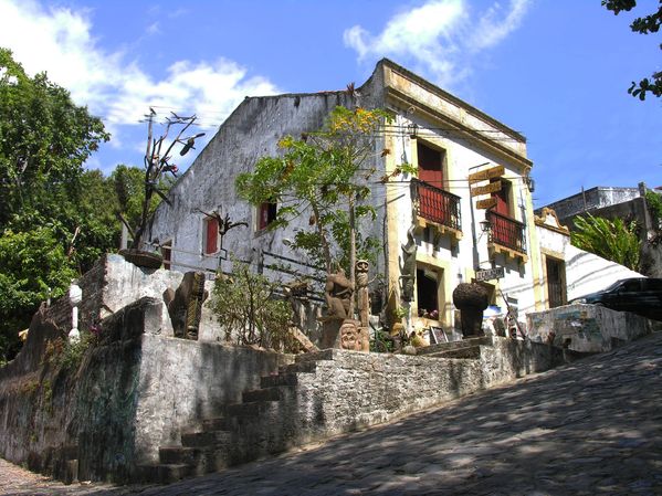 Bresil Olinda Maison Sculpteur