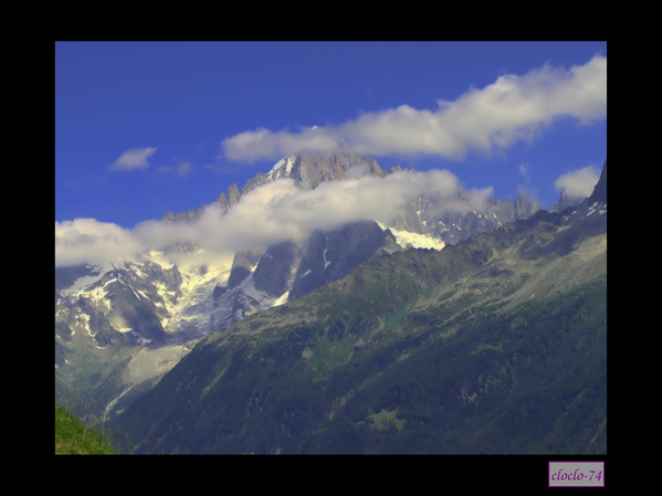 du côté de chamonix