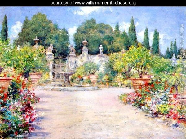 MERRIT CHASE An-Italian-Garden-large
