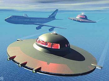 Rencontre ovni avion