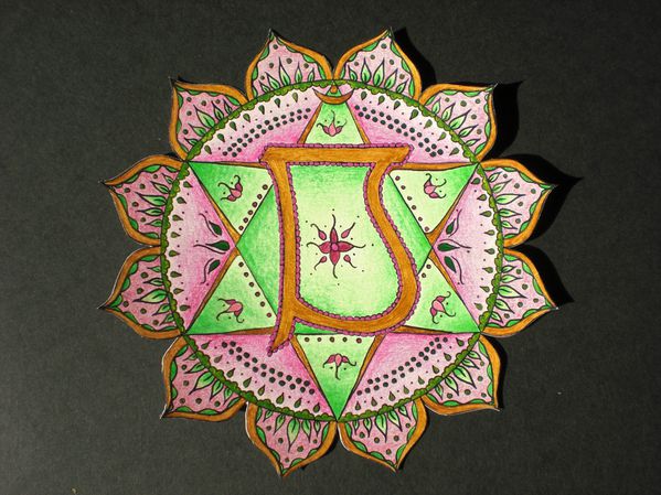Mandala du Chakra du Coeur