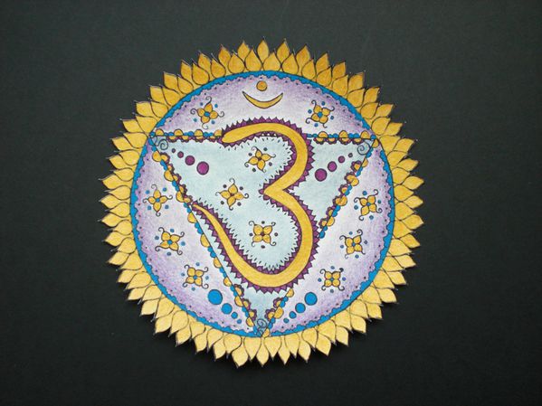 Mandala du Chakra du 3ème Oeil