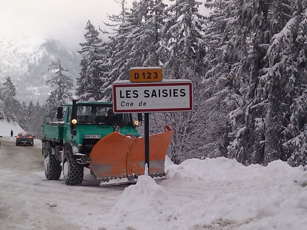 Les Saisies commune de Hauteluce (73)