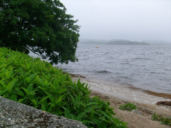 Vent fort sur le lac de Brennilis - Lenaïg