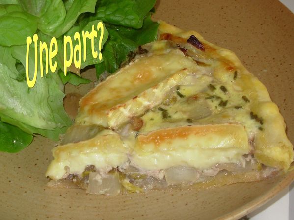 Tarte endives, brie, noix4