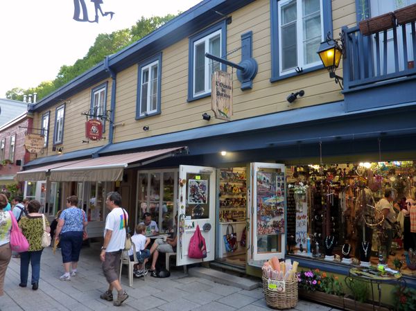 Québec rue Petit Champlain Norbert