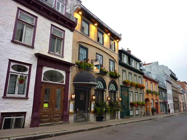 Québec rue ste Ursule soir b