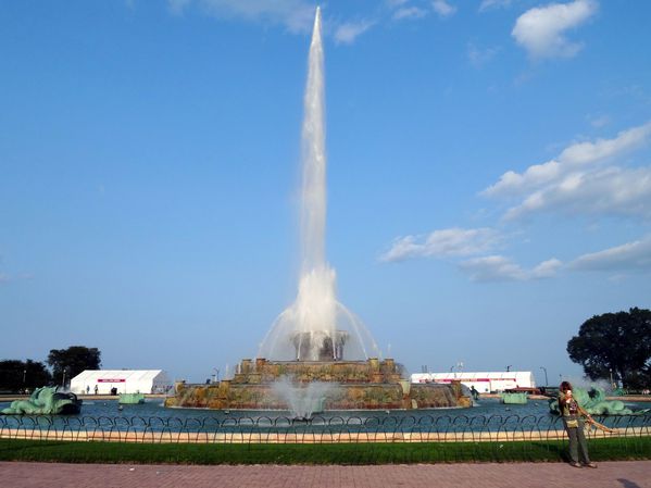Chicago Buckingham Fountain Martine