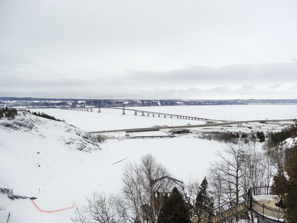 St Laurent et Pont Jacques Cartier