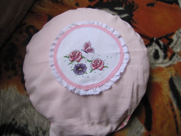 coussin fleur