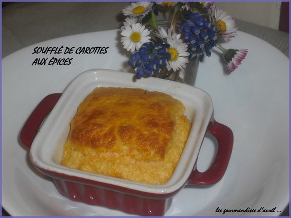 soufflé de carottes aux épices